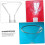 2pcs Glass Funnel for Labs Temperature Resistant Filtering Funnel for Experiment Use 4
