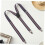 2er-Pack gestreifte Hosenträger, elastisch, dünn, modisch, Damen, Unisex 5