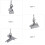 Accessoires pour embouts de cordon de 20 mm, fermoirs, extrémités de ruban, boucle en fer 8