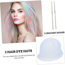 4 stuks siliconen haarkapjes voor het kleuren, highlighten en stylen van het haar thuis