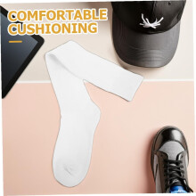 2 Paar lange Fechtsocken mit verstärktem Knieschutz, verdickte, schweißableitende Sportsocken