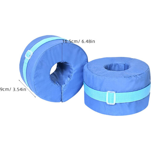 Supporto per elevazione piedi e caviglie, cuscino di sollevamento per pazienti, design semplice, 2 pezzi 1