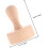 2pcs Tart Tamper Mini Tart Mold Round Wood Removable Bottom Design Versatile Usage 2