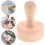 2pcs Tart Tamper Mini Tart Mold Round Wood Removable Bottom Design Versatile Usage 7