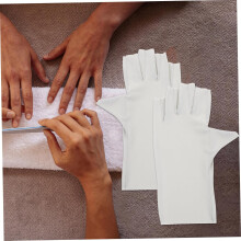 Uv Protection Gloves for Nail Art Manicure Gloves for Gel Nail Lamp Comfortable Material