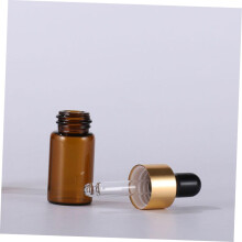 20pcs Glass Dropper Bottles for Essential Oils Portable Refillable Liquid Containers