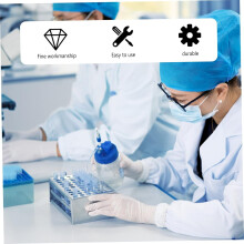 Support amovible pour tubes Ă essai, lot de 2, pour laboratoire.