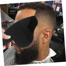 Beard Shaping Tool Set 2pcs Hairline Design Cards for Adjustable Hairline and Applicator