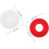 20pcs Seal Gaskets Replacement Silicone Seals Hat Shaped Leakproof Cap 2