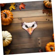 máscaras de animales de Halloween: Águila de cristal de hielo, Águila blanca, Máscara de pico de pájaro