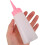 4pcs Reusable Hair Dye Applicator Bottles 120ml Plastic Squeeze Bottles 4