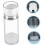 3pcs Empty Airless Pump Bottle Lotion Container Abs Press Pump Bottle for Travel 1