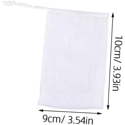 20pcs Soap Foaming Net Nylon Cleansing Shower Bath Foaming Net Soap for Handmade 1