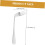 3pcs Curved Fork Angled Fork for Old Man Patients Self-feeding Tableware Dining Utensil 7