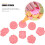 8pcs Dessert Baking Mold Biscuit Mold Flower Shaped Compact Design Pp Reusable Baking Simple Kitchen 2