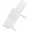 2pcs Baseball Hat Rack Acrylic Wall-Mounted Hat Hooks L-Shaped Design Efficient Storage Solution 2