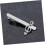 Musical Note Tie Clips Durable Tie Bars for Men Elegant Design 1