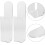 2pcs Baseball Hat Rack Acrylic Wall-Mounted Hat Hooks L-Shaped Design Efficient Storage Solution 8