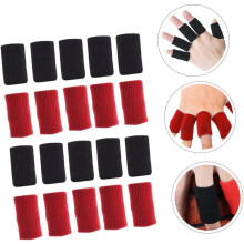 20 stuks nylon vingerbeschermers, elastische sportvingerhoesjes