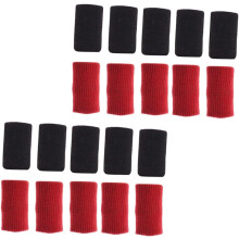 20 stk. nylon fingerbeskyttelsessenger elastiske sportsfingerhylser