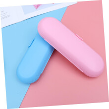 2pcs Electric Toothbrush Case Portable Travel Storage Box for Toothbrush Holder for Camping and Daily Use