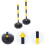 2Pcs Water Injection Warning Column Safety Cones Adjustable Height 3