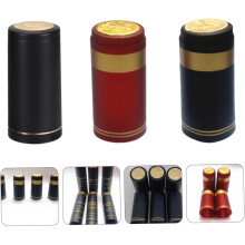 75 tapas termorretráctiles para botellas de vino, sellado por calor, colores surtidos, uso profesional.