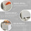 2pcs Drain Trash Can Household Kitchen Garbage Container with Premium Pp Material Multi-function 1