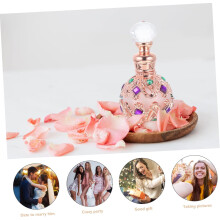 2pcs Glass Empty Bottle for Perfume Storage Holder Perfume Bottles Empty for Essential Oil for Travel Toiletries