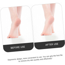 Lot de 2 râpes à pieds assorties pour hommes et femmes, outils ergonomiques pour éliminer les callosités