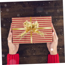 60 pezzi di fiocchi di nastro a strappo, decorazioni floreali per confezioni regalo e pacchi regalo.