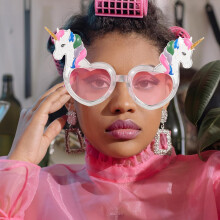2 Stück Einhorn-Herz-Gläser, lustige Party-Accessoires für Frauen, Festival-Accessoires, verschiedene Ausführungen