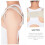 2pcs Adjustable Back Brace for Women Posture Corrector Belt Elastic Lumbar Support Back Strap 3