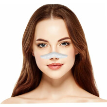 20 tiras de silicona para el puente nasal, almohadillas antivaho multiusos para mascarillas faciales.