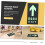 6pcs Fire Protection Direction Sticker Arrow Sticker Indicator Floor for Emergency Exit Guidance in Office Home 5