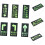 6pcs Fire Protection Direction Sticker Arrow Sticker Indicator Floor for Emergency Exit Guidance in Office Home 8