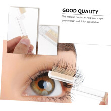 Ensemble de 4 brosses à sourcils et cils portables, peigne de maquillage multifonction