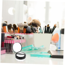 2 stuks elastische netpoederdoosjes, lege, draagbare reispoederdoosjes, cosmetische poederdoosjes met spiegelhouders