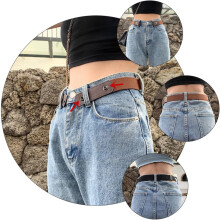 2 buc femei elastice invizibil talie curea pentru blugi fără cataramă pânză non-punctaj reglabil casual talie curea pentru pantaloni de femei