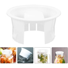 Lot de 2 couvercles blancs pour pichets à eau, surface lisse sans bavures, remplacement pratique