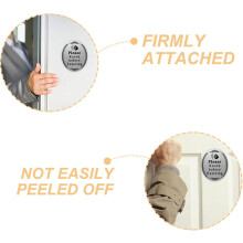 Autocollants de porte imperméables en PVC à forte adhérence (2 pièces) - Décoration de porte d'entrée