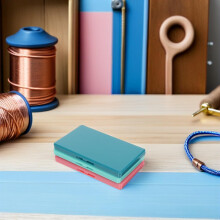 6 magnetische Nähnadelboxen für die tragbare Aufbewahrung von Nähnadeln, zur Organisation der Bastelmaterialien und für schnellen Zugriff