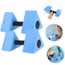 Wasserhantelset für Frauen, Poolgewichte, EVA-Dreieckshanteln, 2-teiliges Aquafitness-Gerät