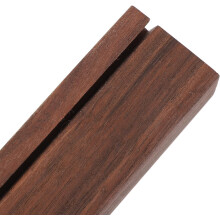 2 Stück Deckelhalter für Puzzleboxen aus Holz, 2 mm Schlitz, 8 cm x 3 cm Holzsockel, Puzzlezubehör
