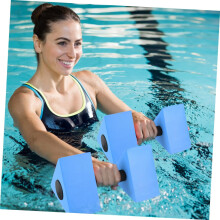 Wasserhantelset für Frauen, Poolgewichte, EVA-Dreieckshanteln, 2-teiliges Aquafitness-Gerät