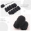 20pcs Microphone Sponge Covers Lapel Microphone Covers Sponge Mic Protectors Black Material Protects 3