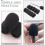 20 fundas de esponja para micrófono, fundas de solapa para micrófono, protectores de micrófono de esponja, material negro, protege 6