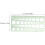 Geometric Stencils Plastic Circle Template Architect Scale Ruler Drafting Tools 2