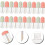 20 stk. tomme lipgloss-tuber med kork, påfyllbare leppepomadebeholdere 1