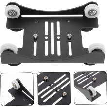 Portabobina per filamento per stampante 3D in alluminio con larghezza regolabile da 33 mm a 77 mm, robusto supporto per lo stoccaggio